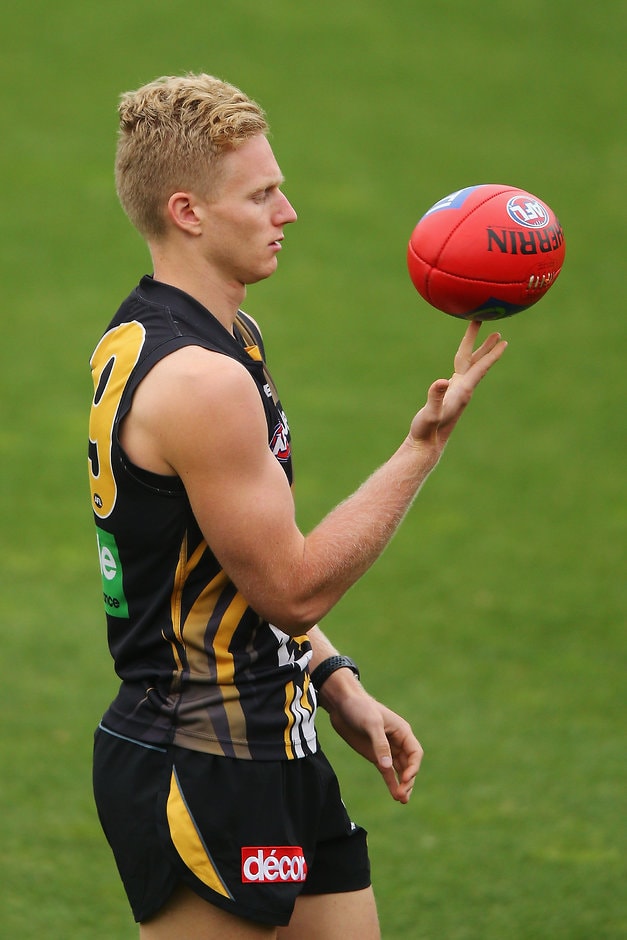 AFL 2016 Training - Richmond 170216 Nathan Drummond has extended his contract with Richmond - ${keywords}